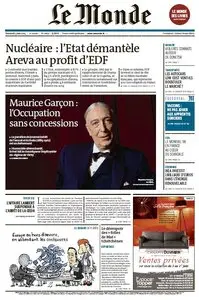 Le Monde du Vendredi 5 Juin 2015