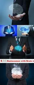 Photos - Businessman with Brain 2