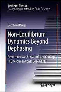 Non-Equilibrium Dynamics Beyond Dephasing: Recurrences and Loss Induced Cooling in One-dimensional Bose Gases