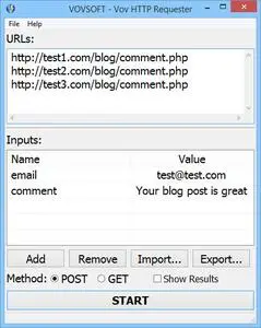 VovSoft Http Requester 3.2 Portable