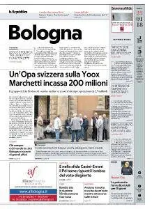 la Repubblica Bologna - 23 Gennaio 2018