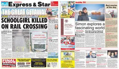 Express and Star Sandwell Edition – September 28, 2017