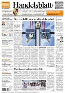 Handelsblatt vom 22.06.2009