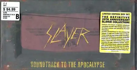 Slayer - Soundtrack To The Apocalypse (2003) [4CD + DVD Limited Edition Box Set]