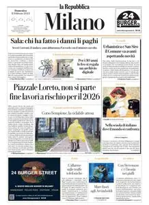 la Repubblica Milano - 11 Febbraio 2024
