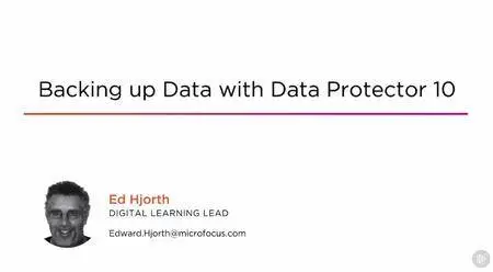 Backing up Data with Data Protector 10