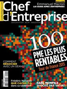 Chef d'Entreprise - Septembre 2015