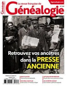 La Revue Française de Généalogie N 228 - Fevrier/Mars 2017