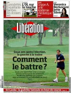 Libération. Lundi 04 Mai 2009