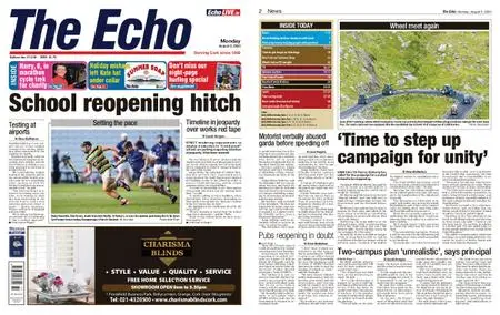 Evening Echo – August 03, 2020