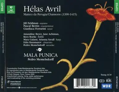 Pedro Memelsdorff, Mala Punica - Matteo da Perugia: Helas Avril (2000)