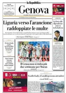 la Repubblica Genova - 9 Novembre 2020