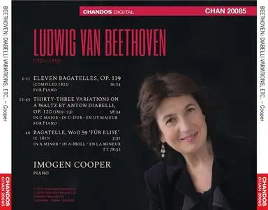 Imogen Cooper - Ludwig van Beethoven: Diabelli Variations, Bagatelles Op. 119, Für Elise (2019)