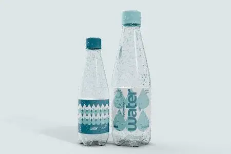 Plastic Bottle Mockup QCQG2PS