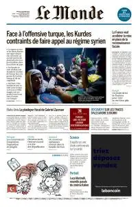 Le Monde du Mardi 15 Octobre 2019