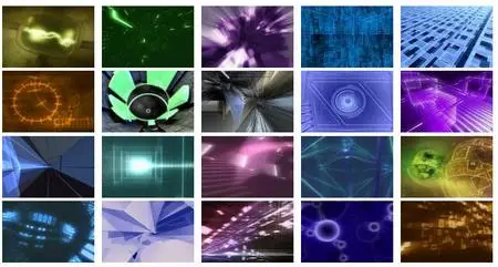 3D BANK: DV LOOPS: Techno