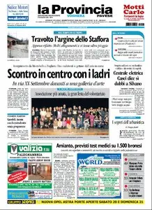 LA PROVINCIA PAVESE 21 FEBBRAIO 2010