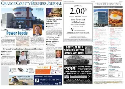 Orange County Business Journal – July 22, 2019