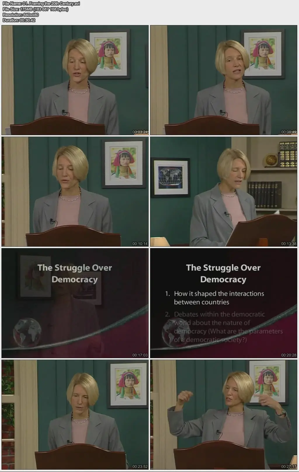 TTC Video - Interpreting the 20th Century: The Struggle Over Democracy