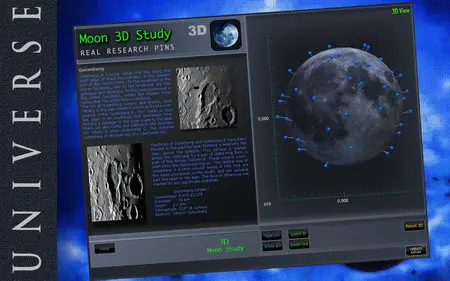 A Moon 3D Study v1.0 Mac OS X