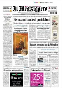 IL MESSAGGERO DEL 27 FEBBRAIO 2010