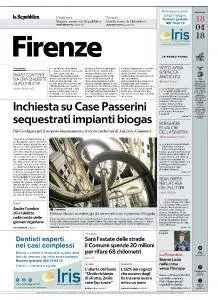 la Repubblica Firenze - 18 Aprile 2018