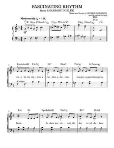 Fascinating Rhythm - George Gershwin (Easy Piano)
