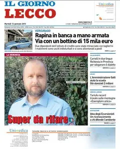 IL GIORNO DI LECCO 12 GENNAIO 2010