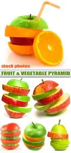Fruit & vegetable pyramid
