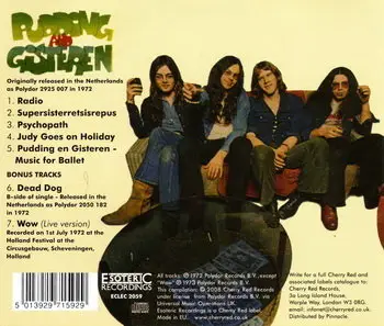 Supersister - Pudding And Gisteren (1972)
