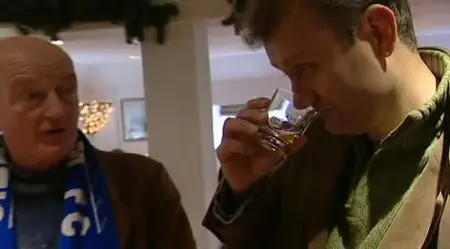 Oz and Hugh Drink To Christmas