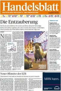 Handelsblatt vom Donnerstag, 15. Mai 2014