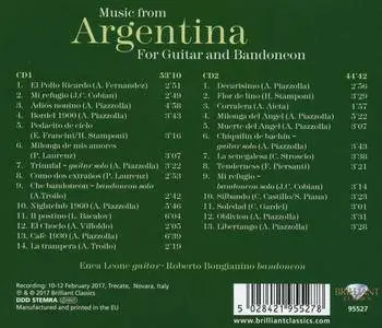Enea Leone & Roberto Bongianino - Music from Argentina for Guitar and Bandoneon (2017)