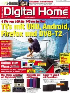 Digital Home - Test Magazin für Unterhaltungselektronik Juni/Juli/August 03/2015