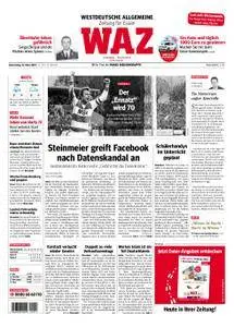 WAZ Westdeutsche Allgemeine Zeitung Essen-West - 22. März 2018