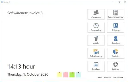 Softwarenetz Invoice 9.03 Multilingual