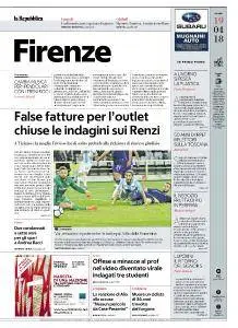 la Repubblica Firenze - 19 Aprile 2018