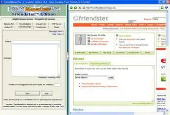 FriendBlasterPro Friendster Edition v1.4