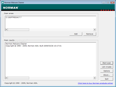 Norman Malware Cleaner 2009.08.14