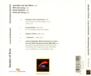 Schoenberg Quartet - Louis Andriessen: Garden of Eros (2009) (Repost)