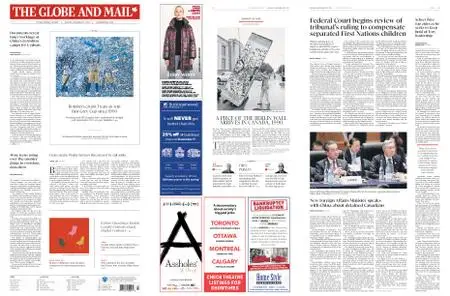 The Globe and Mail – November 25, 2019