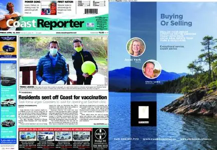 Coast Reporter – April 15, 2021