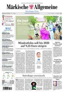 Märkische Allgemeine Jüterboger Echo - 27. Juni 2018