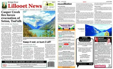 Bridge River Lillooet News – July 26, 2023