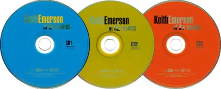 Keith Emerson - At The Movies (2005) 3CD Box Set