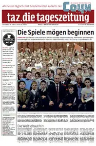 Tageszeitung TAZ vom 07 Februar 2014