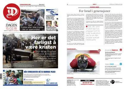 Dagen Norge – 15. februar 2018