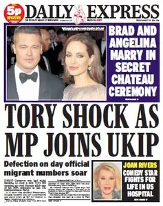Daily Express - 29 Friday August 2014