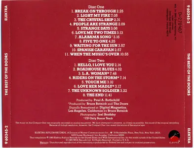 The Doors: The Best Of The Doors (1985)