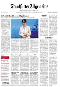 Frankfurter Allgemeine Zeitung F.A.Z. mit Rhein-Main Zeitung - 02. Juni 2019